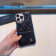Chanel phone case black - 2