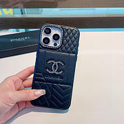Chanel phone case black - 01 - 4