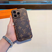 Louis Vuitton phone case brown - 01 - 2