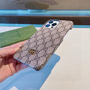 Gucci phone case brown  - 2