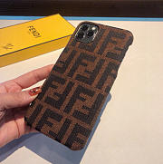 Fendi phone case brown - 4