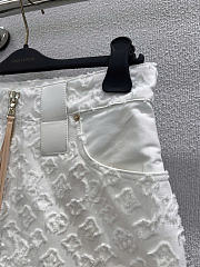 Louis Vuitton skirt white  - 5