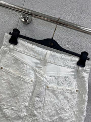 Louis Vuitton skirt white  - 4