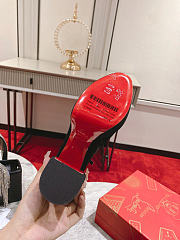 Maison Christian Louboutin boots black - heels 13cm - 4