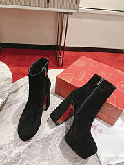 Maison Christian Louboutin boots black - heels 13cm - 3