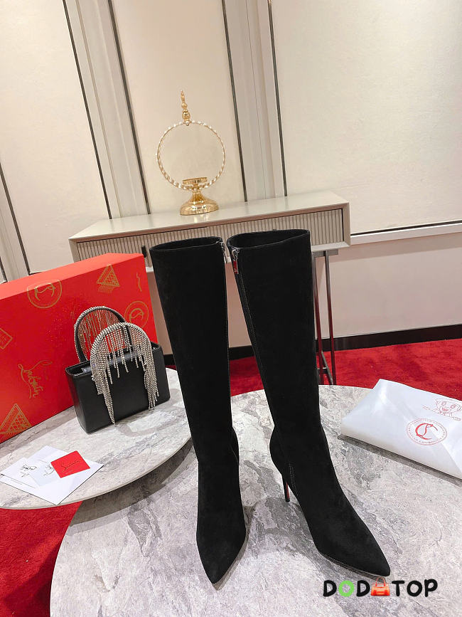 Christian Louboutin high boots black 10 cm - 1
