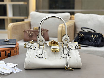 Chloe Paddington white bag size 36x18x15cm