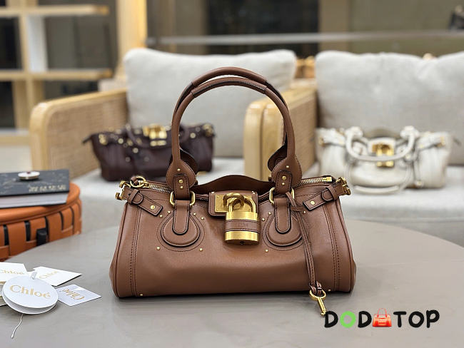 Chloe Paddington brown bag size 36x18x15cm - 1