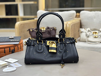 Chloe Paddington black bag size 36x18x15cm