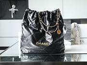 Chanel 22 Bag black Gold Buckle Size 48 x 45 x 10 cm - 6