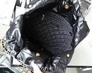 Chanel 22 Bag black Gold Buckle Size 48 x 45 x 10 cm - 5