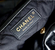 Chanel 22 Bag black Gold Buckle Size 48 x 45 x 10 cm - 3