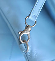 Chanel 22 Bag ocean blue bag size 39x42x8cm - 5