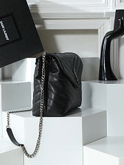 YSL Saint Laurent Lou Lou black bag size 31x22x11 cm - 5