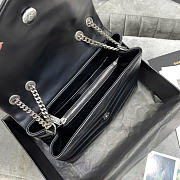YSL Saint Laurent Lou Lou black bag size 25×17×9cm Code Jackie  (25% off) - 2