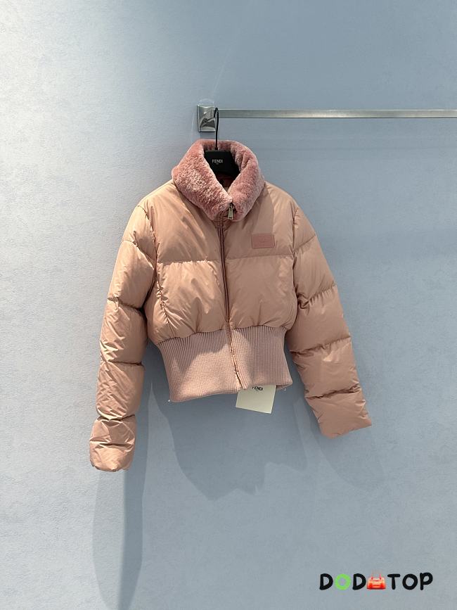 Fendi down jacket pink  - 1
