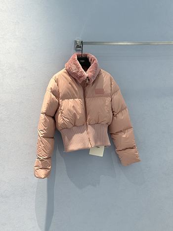 Fendi down jacket pink 