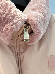 Fendi down jacket pink  - 6