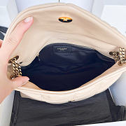 YSL Loulou beige bag Size 29 x 17 x 11cm - 2