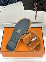 Hermes Giulia sandals brown - 6