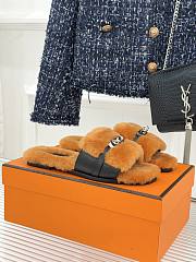 Hermes Giulia sandals brown - 3