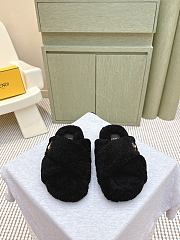 Fendi sandals black - 1