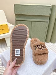 Fendi slides brown  - 3