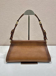 Prada handbag brown size 16×11×32cm - 6
