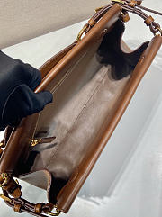 Prada handbag brown size 16×11×32cm - 5