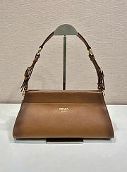 Prada handbag brown size 16×11×32cm - 3