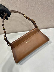 Prada handbag brown size 16×11×32cm - 2