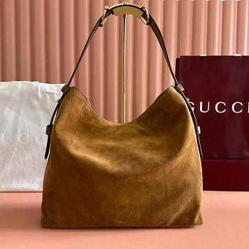 Gucci Beatrix brown shoulder bag size 40x36x12cm