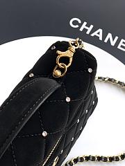 Chanel25k black bag size 14x19x5cm - 5