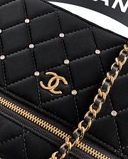 Chanel25k black bag size 14x19x5cm - 2