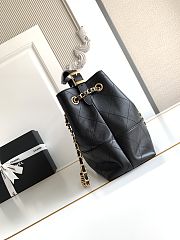 Chanel 25C bag black size 36x24x12cm - 6