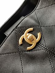 Chanel 25C bag black size 36x24x12cm - 4