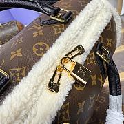 Louis Vuitton monogram speedy soft 30 teddy bag size 30 x17x21 - 5