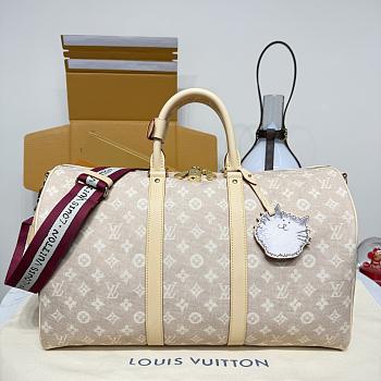 Louis Vuitton Keepall Bandoulière 45 bag size 45x20x27cm