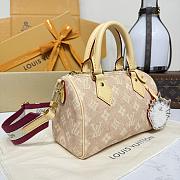 Louis Vuitton Speedy 20 Bandoulière  bag size 20.5x12x13.5cm  - 6
