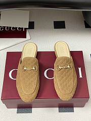 GUCCI Princetown Women's Mules brown - 3