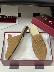 GUCCI Princetown Women's Mules brown - 2