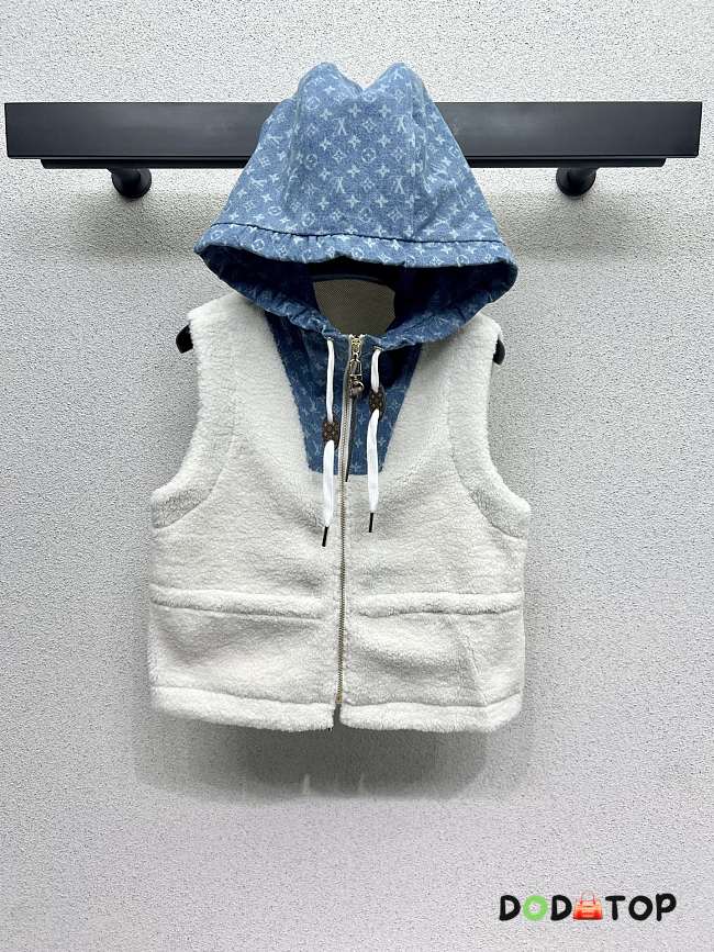 Louis Vuitton  jacket white & jean women - 1