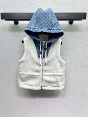 Louis Vuitton  jacket white & jean women - 1
