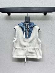 Louis Vuitton  jacket white & jean women - 6