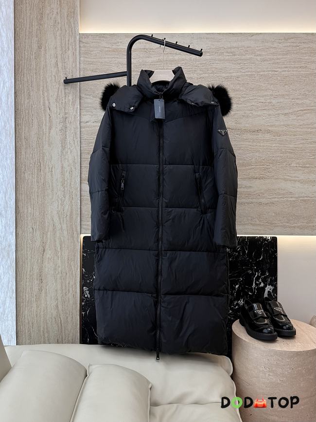 Prada Long down jacket black - 1