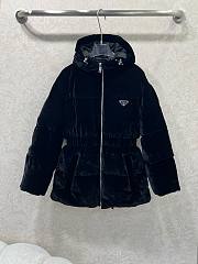 Prada black Velvet jacket - 1