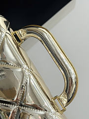 Chanel gold bag mini size 18x4.5x13cm - 4