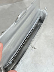 Chanel Silver bag size 12x 29 x 5cm - 6