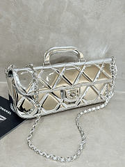 Chanel Silver bag size 12x 29 x 5cm - 5