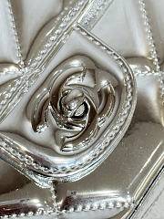 Chanel Silver bag size 12x 29 x 5cm - 2
